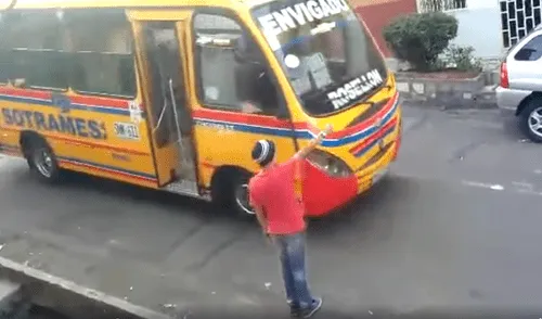 Facebook: joven 'trolea' a chofer de bus y provoca risas en la red [VIDEO] 