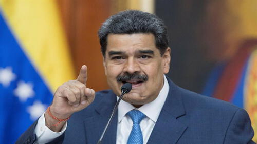 Maduro resaltó que el caso de Guaidó está en manos de los tribunales. Foto: EFE Maduro resaltó que el caso de Guaidó está en manos de los tribunales