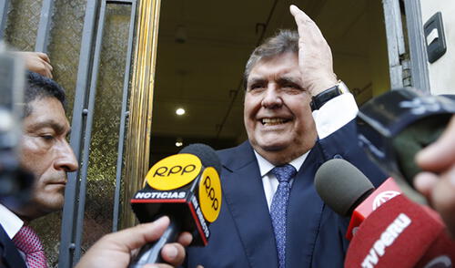 Alan García: “Quedará claro que otros presidentes cobraron coimas, yo no”