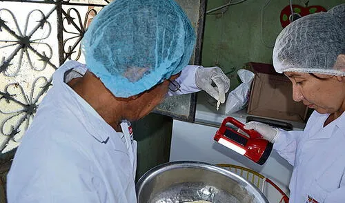 Incineran tres toneladas de quinua y trigo con gusanos