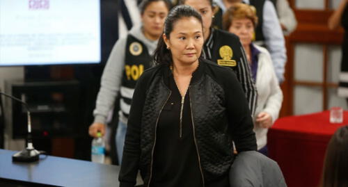 PJ acepta apelación de Keiko Fujimori y queda en libertad PJ acepta apelación de Keiko Fujimori y queda en libertad