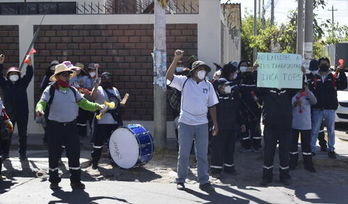 Arequipa: trabajadores de Inca Tops acatan huelga indefinida contra empresa