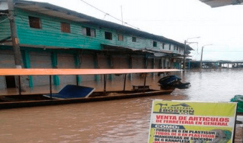 Desborde del río Madre de Dios inundó más de 40 viviendas