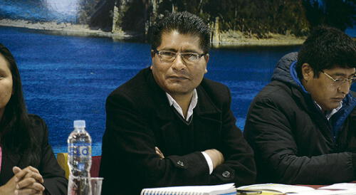 pedido. Walter Aduviri apeló falló que lo envió a prisión.