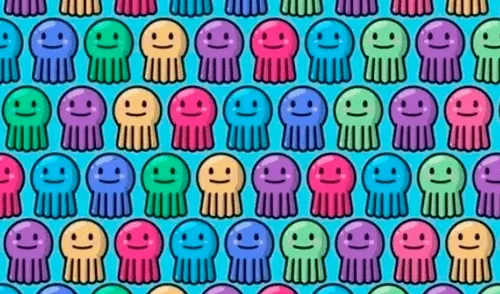 ¿Ves a los dos pulpos tristes en la imagen? El reto visual difícil de superar [FOTOS]