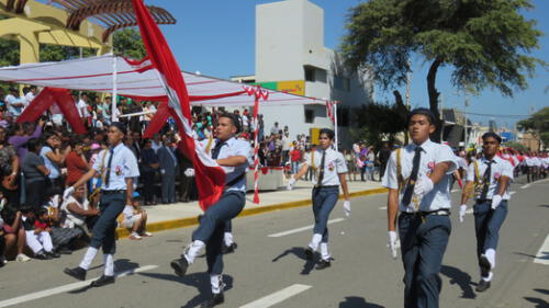 Escolares de Talara si participarán en desfile por Fiestas Patrias