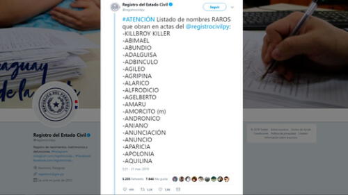 ‘Por fin bienvenido carajo’: el insólito nombre que le pusieron al nacer ‘Por fin bienvenido carajo’: el insólito nombre que le pusieron al nacer