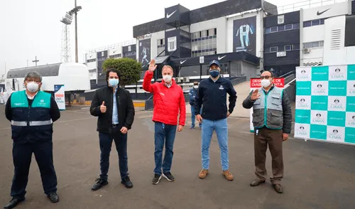 Matute: tomarán pruebas rápidas a personas vulnerables en estadio de Alianza Lima