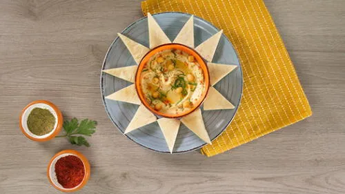 Piqueos: ¿Cómo hacer Hummus de garbanzos?