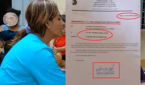 La enfermera era responsable del área de Epidemiología.