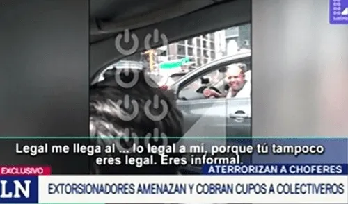 Extorsionadores amenazan y cobran cupos a colectiveros [VIDEO]