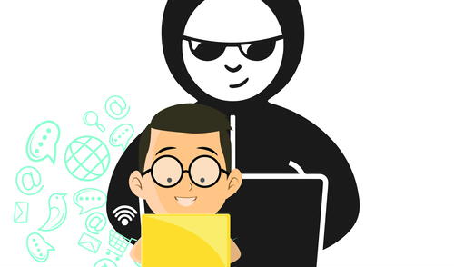 Niños y los peligros de la red