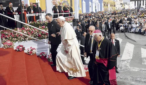 Trujillo: Los contrastes de vida y fe en el recorrido del papa Francisco Trujillo: Los contrastes de vida y fe en el recorrido del papa Francisco