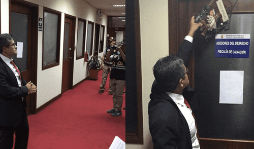 Allanan dos oficinas de asesor del fiscal de la Nación Allanan dos oficinas de asesor del fiscal de la Nación