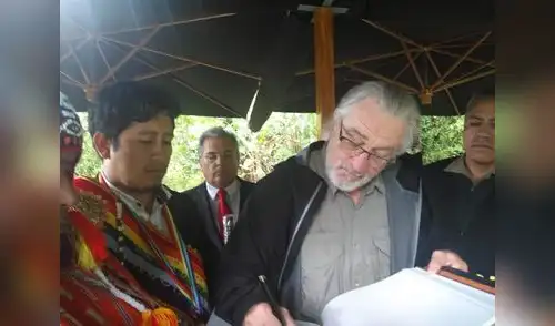 Declaran Huésped Ilustre a Robert De Niro en Machu Picchu Declaran Huésped Ilustre a Robert De Niro en Machu Picchu