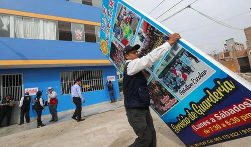 Clausuran seis colegios en Villa El Salvador por no contar con autorización Clausuran seis colegios en Villa El Salvador por no contar con autorización