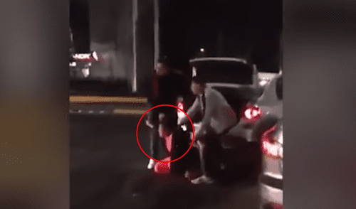 En YouTube, sujeto que intentó secuestrar a exnovia fue detenido por transeúntes [VIDEO]