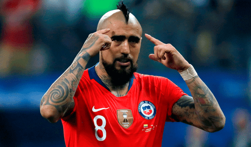 Chile vs Colombia: Arturo Vidal Instagram
