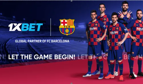 FC Barcelona incluye a 1xbet como su nuevo socio