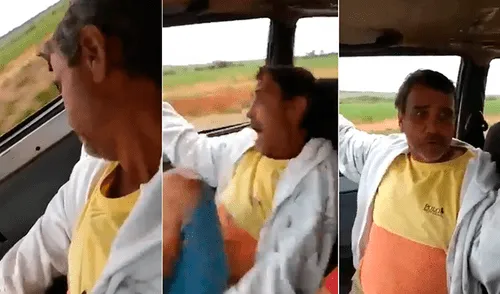 Facebook: Su amigo se quedó dormido y decidió jugarle una pesada broma mientras conducía