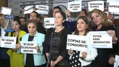 Facebook: Congresistas de Fuerza Popular se convierte en blanco de burlas y divertidos memes