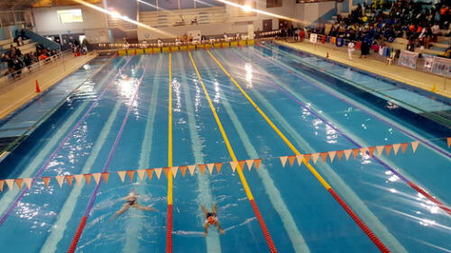 Resaltan buen estado de Piscina Olímpica para evento internacional en Trujillo