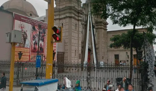 Google Maps capta insólito incidente en santuario de Las Nazarenas