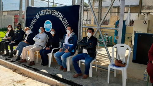 Planta de oxígeno en Hospital de Celendín Cajamarca