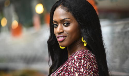 La directora francesa senegalesa Maïmouna Doucouré.