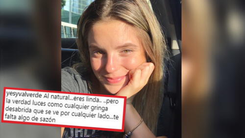 Thaísa Leal le responde a usuaria que la calificó de "gringa desabrida" [FOTO]