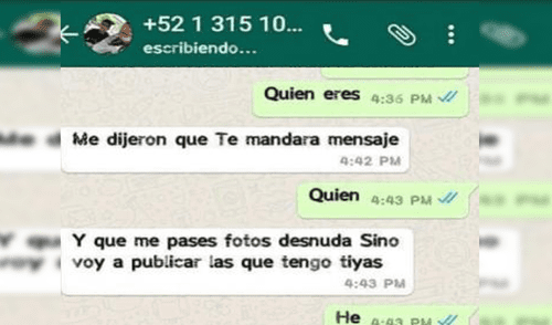 WhatsApp Viral: Intentó chantajearla con sus fotos 'hot', pero ella tuvo reacción aplaudida