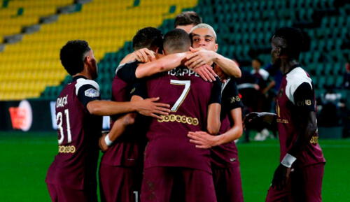 París Saint-Germain ganó sin Neymar en la Ligue 1. Foto: Twitter @PSG_inside