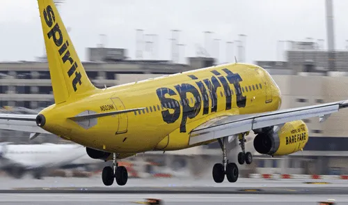 El incidente ocurrió en la aerolínea Spirit.