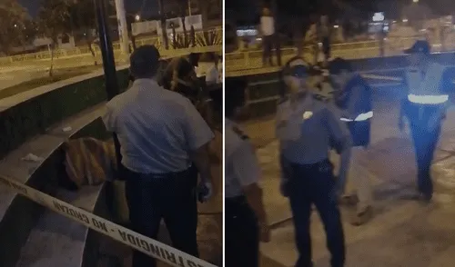 Joven fue hallada muerta en alameda de Los Olivos. Foto: URPI-GLR Joven fue hallada muerta en alameda de Los Olivos. Foto: URPI-GLR