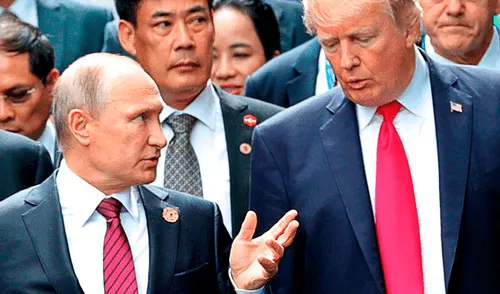 Rusia considera "muy necesaria" una reunión entre Putin y Trump en 2019