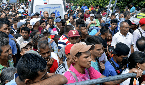 Colombia espera una migración "ordenada, segura y legal" de venezolanos Colombia espera una migración "ordenada, segura y legal" de venezolanos