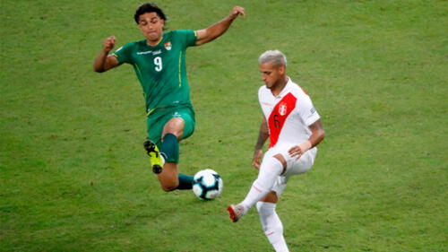 Reinaldo Dos Santos acertó gol de Paolo Guerrero en el Perú vs. Bolivia Reinaldo Dos Santos acertó gol de Paolo Guerrero en el Perú vs. Bolivia