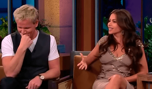 Reviven momento en el que Sofía Vergara fue acosada por chef Gordon Ramsay 