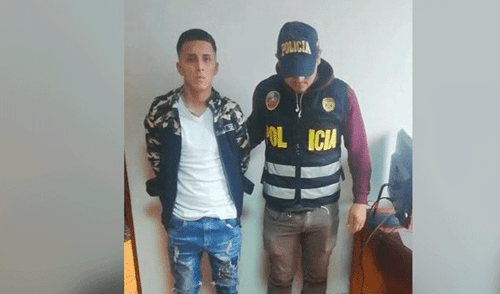 Alias 'Cano' fue capturando por la Policía Nacional.