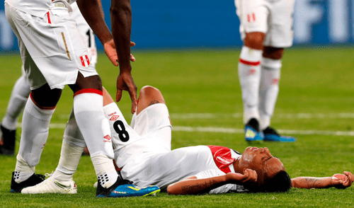 Perú perdió 1-0 frente a Dinamarca en su debut en Rusia 2018