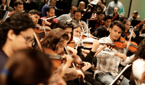 Sinfónica Migrante. Foto: John Reyes