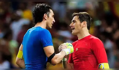 Casillas y su emotivo mensaje a Gianluigi Buffon: "Quiero verte como lo que eres: una leyenda"