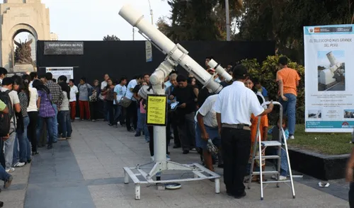 Jesús María vivirá gran fiesta del cielo por el Día Internacional de la Astronomía