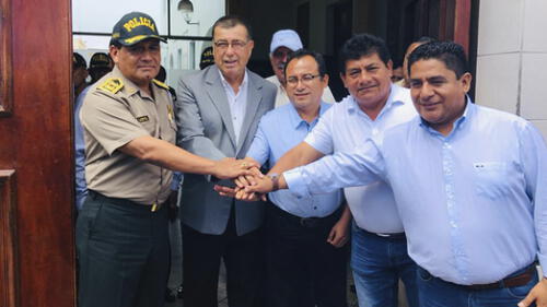 Alcaldes del Callao y PNP coordinaron estrategias para combatir la inseguridad