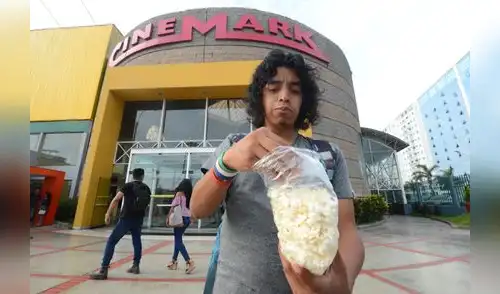 Cinemark acepta ingreso de alimentos a todas sus salas