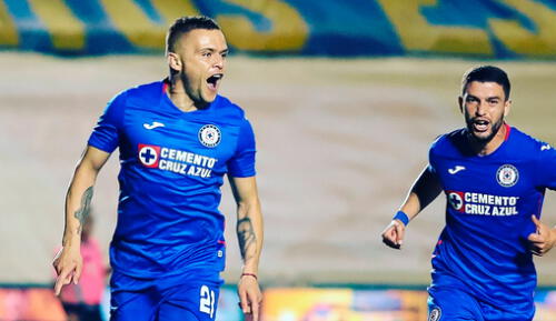Cruz Azul puso un pie y medio en las semifinales de la Liga MX. Foto: Twitter