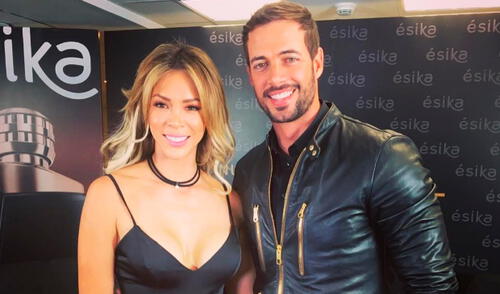 Sheyla Rojas coqueteó con William Levy en plena entrevista| VIDEO