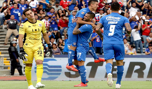 Cruz Azul goleó 4-1 a Lobos BUAP por la Liga MX [RESUMEN]