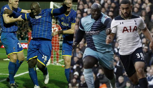 Adebayo Akinfenwa es el jugador sensación del Wycombe Wanderers. Foto: Composición. Adebayo Akinfenwa