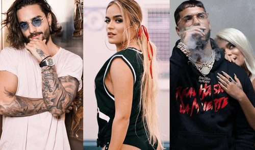 YouTube: Karol G reemplaza a su novio Anuel AA por Maluma [VIDEO]